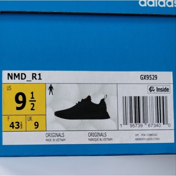 NEW 9.5 Mens NMD_R1 Addidas Shoes. - Picture 13 of 14